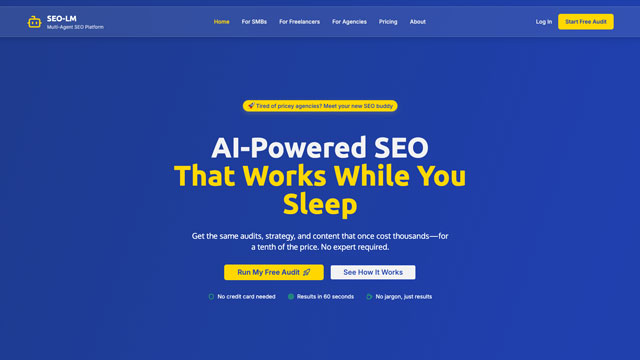 SEO-LM piattaforma seo multiagente