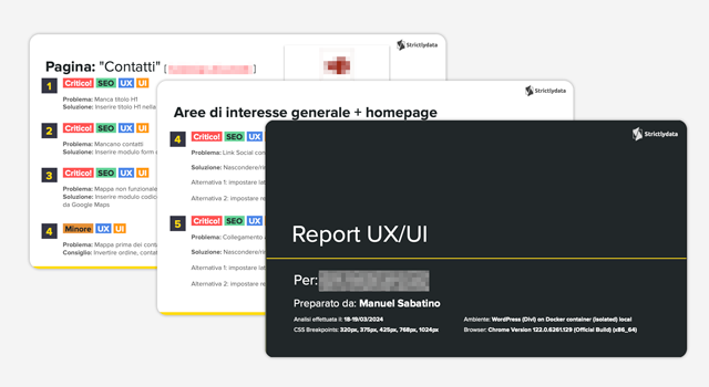 Esempio di Audit SEO