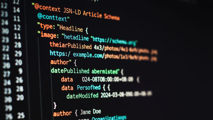 json markup schema esempio
